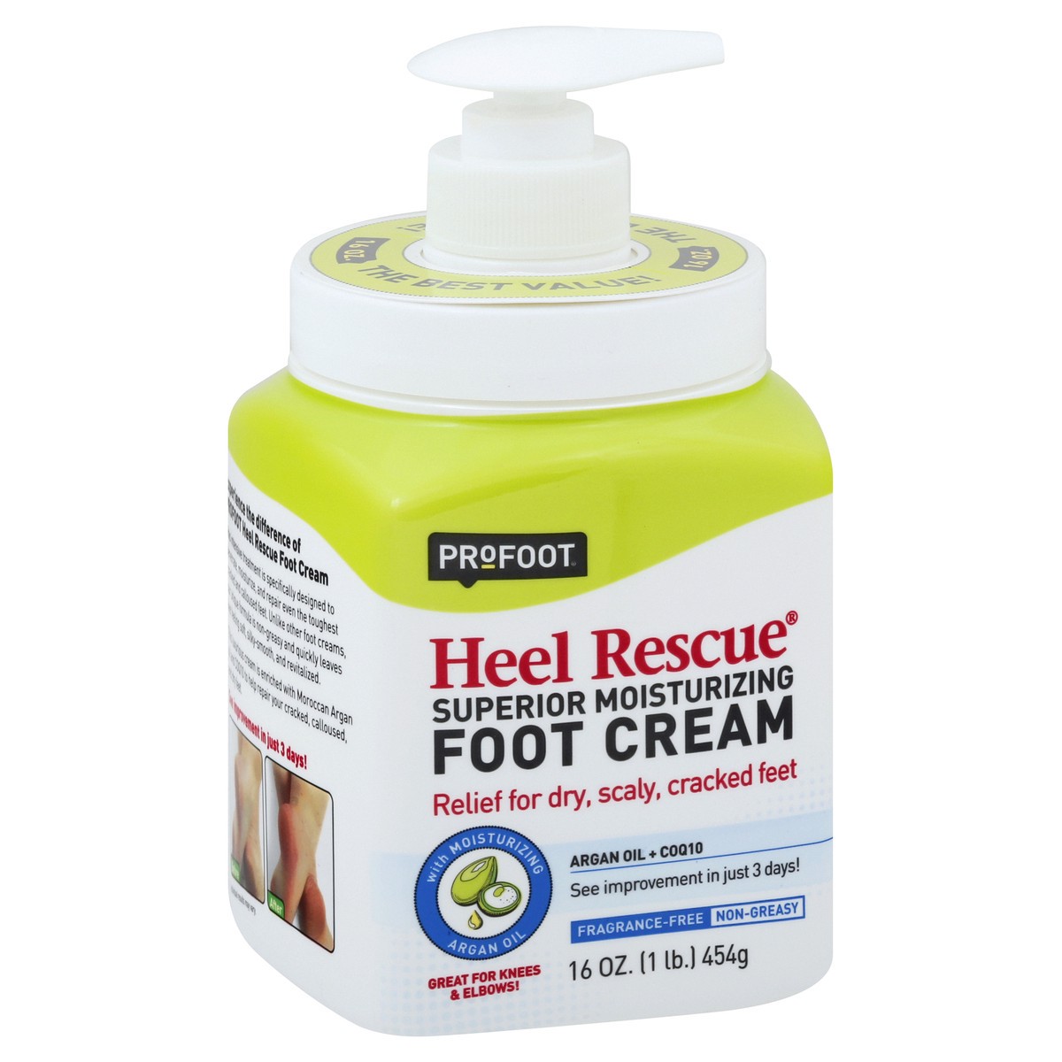 slide 2 of 7, ProFoot Heel Rescue Superior Moisturizing Fragrance Free Foot Cream, 16 oz