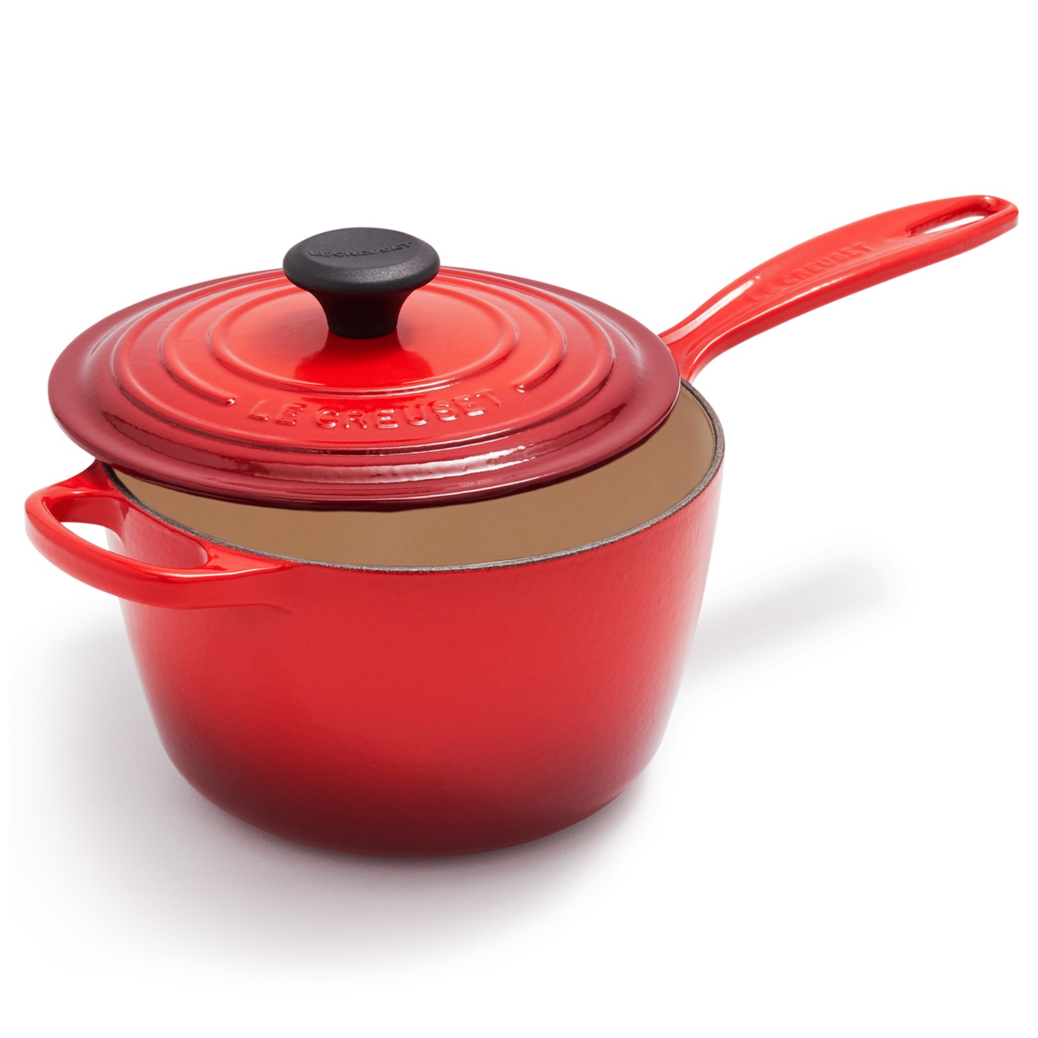 slide 1 of 1, Le Creuset Signature Saucepan, Marseille, 2.25 qt