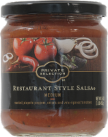 slide 1 of 1, Private Selection Restaurant Style Salsa - Medium, 16 oz