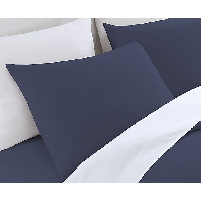 slide 3 of 4, Morgan Home Recycled T-Shirt Jersey Twin Comforter Set - Blue, 2 ct