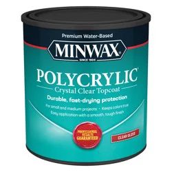 Minwax Polycrylic Clear Gloss Protective Finish