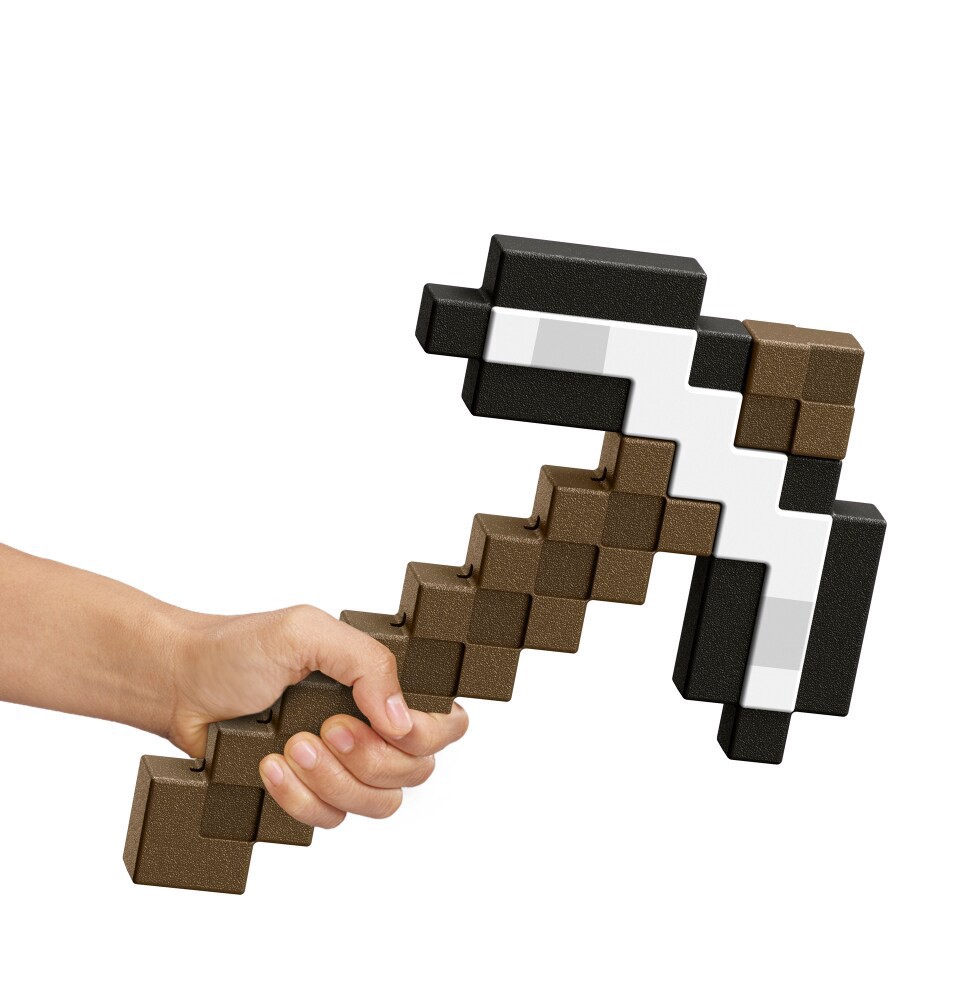 slide 2 of 4, Mattel® Minecraft Role-Play Iron Pickaxe, 1 ct