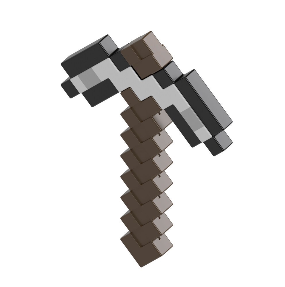 slide 4 of 4, Mattel® Minecraft Role-Play Iron Pickaxe, 1 ct