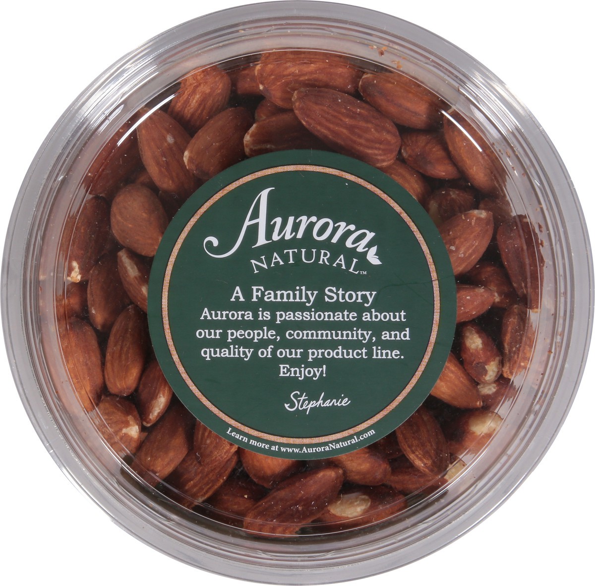 slide 8 of 9, Aurora Natural Organic Roasted Unsalted Almonds 9.5 oz, 9.5 oz