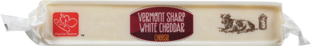 slide 3 of 6, Harris Teeter™ Vermont Sharp Cheddar Block Cheese, 8 oz