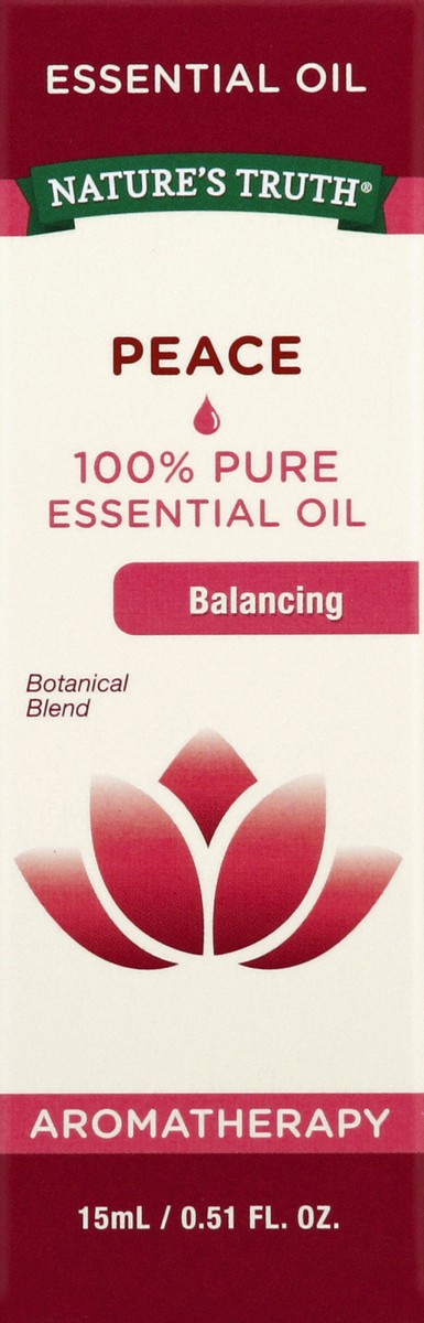 slide 5 of 6, Nature's Truth Essential Oil, 100% Pure, Peace, Balancing, 15 ml