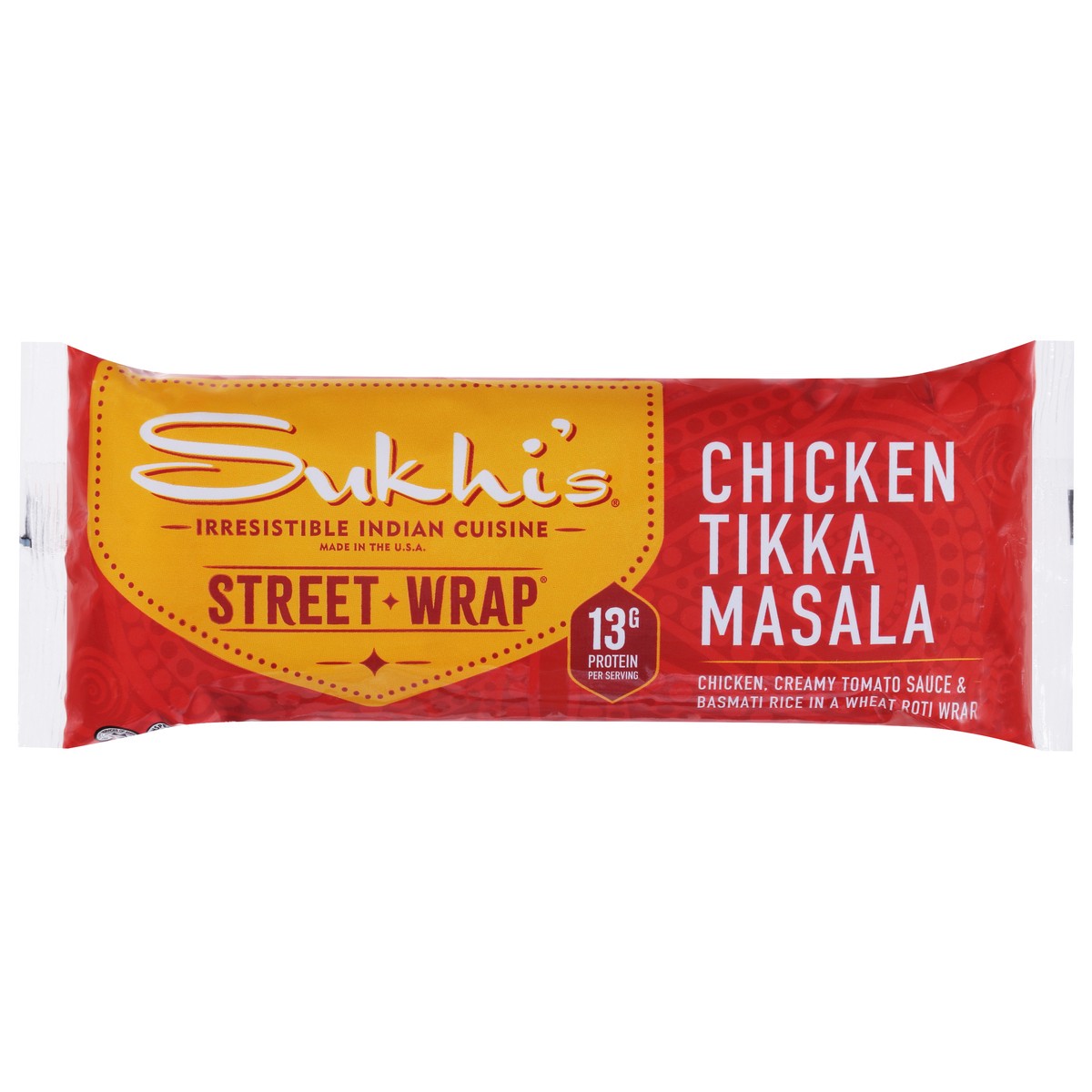 slide 12 of 14, Sukhi's Chicken Tikka Masala Street Wrap 5.5 oz, 5.5 oz