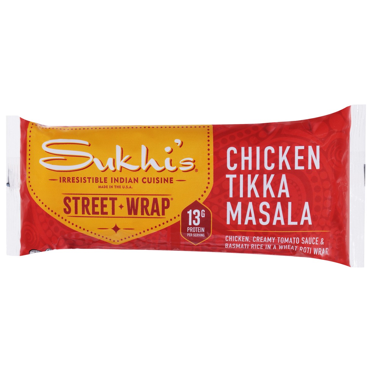 slide 14 of 14, Sukhi's Chicken Tikka Masala Street Wrap 5.5 oz, 5.5 oz