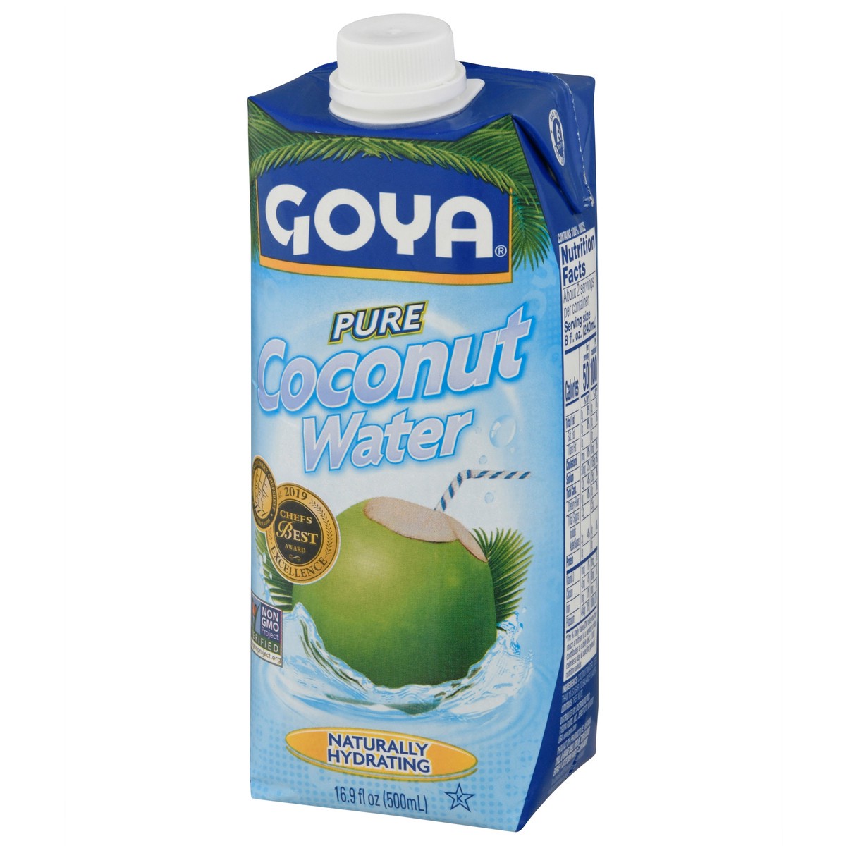 slide 8 of 9, Goya Pure Coconut Water - 16.9 fl oz, 16.9 fl oz