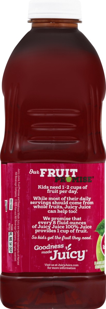 slide 2 of 13, Juicy Juice 100% Juice, Apple Raspberry- 64 fl oz, 64 fl oz