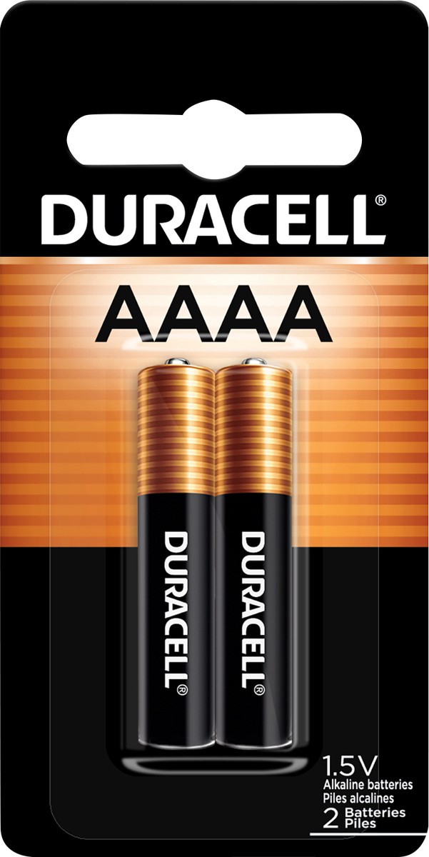 slide 3 of 3, Duracell AAAA Alkaline Battery, 2 ct