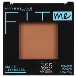 Fit Me 355 Coconut Matte + Poreless Powder 0.29 oz