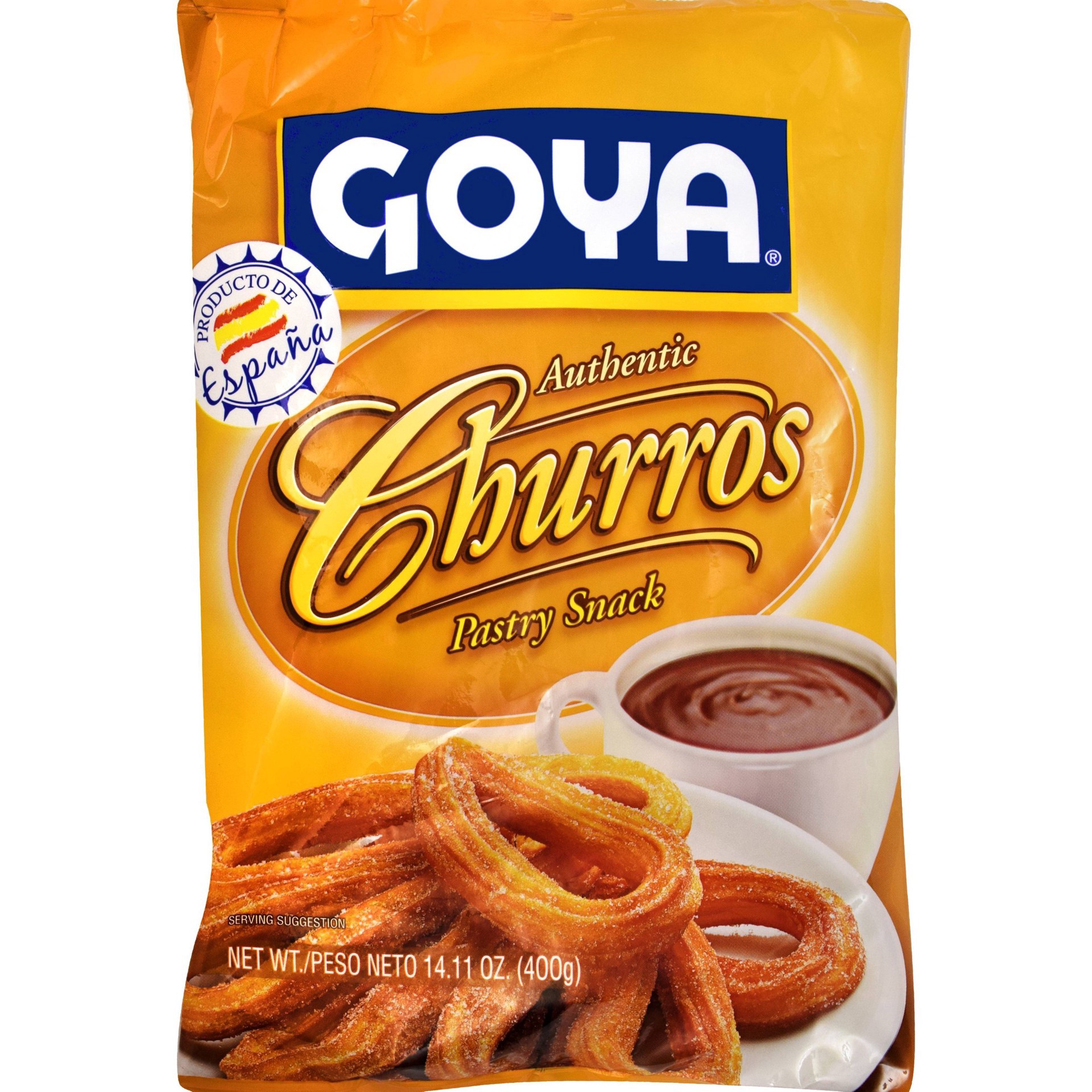 slide 18 of 28, Goya Frozen Churros Pastry - 14.11oz, 14.11 oz