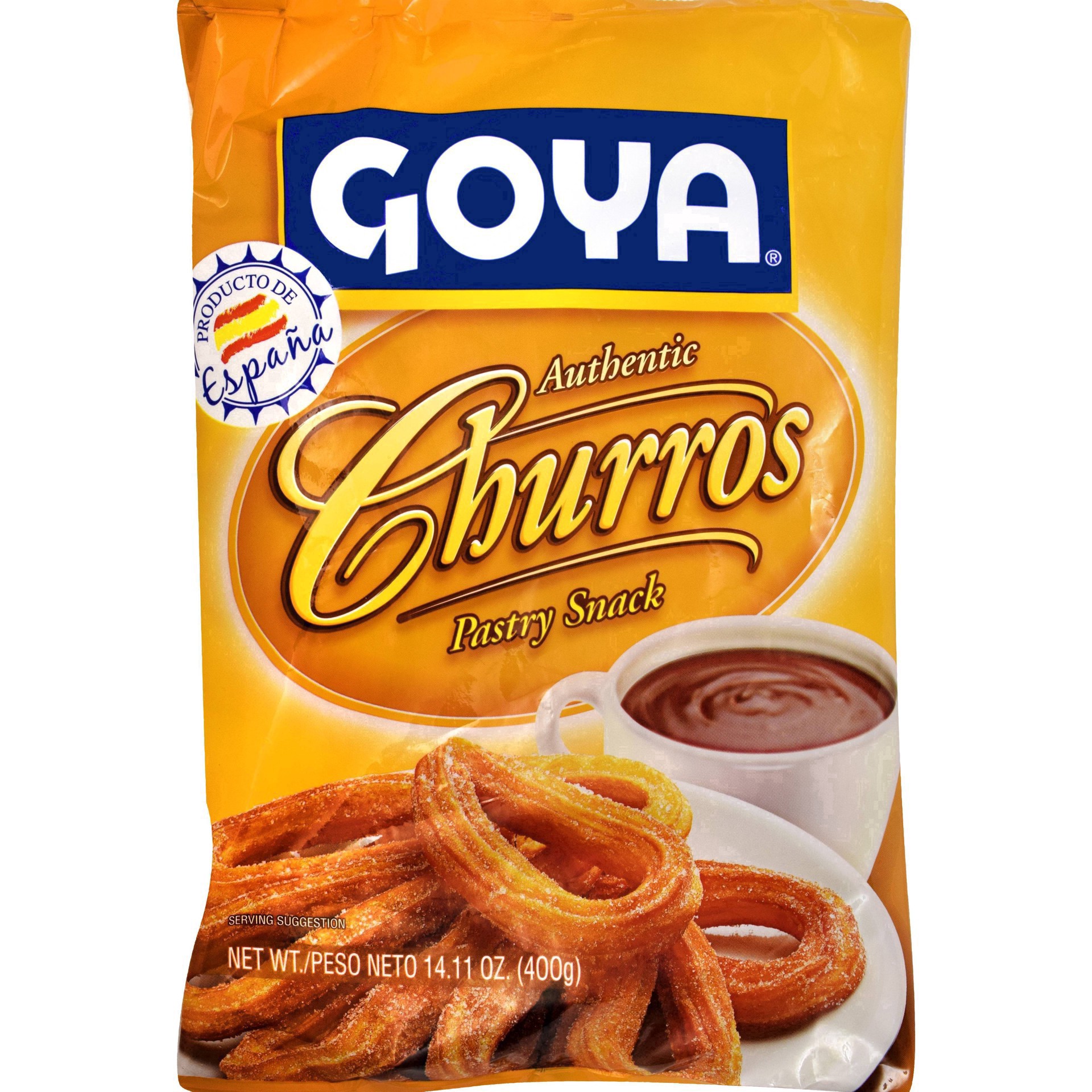 slide 22 of 28, Goya Frozen Churros Pastry - 14.11oz, 14.11 oz