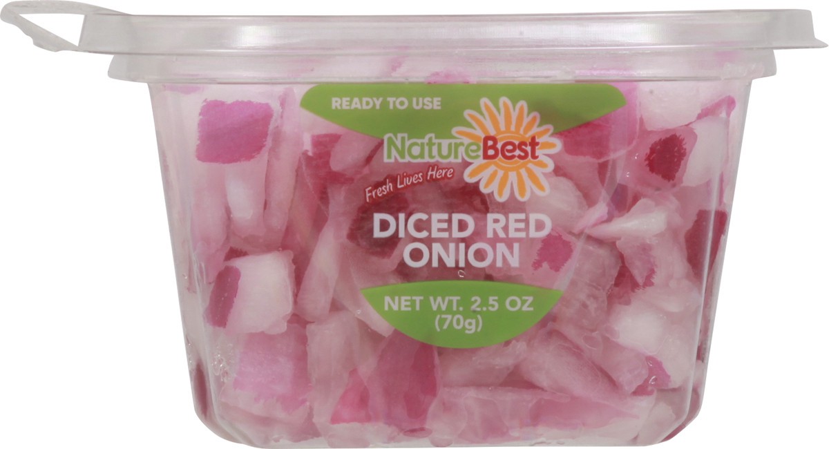 slide 9 of 12, 2.5 Oz Diced Red Onions, 1 ct