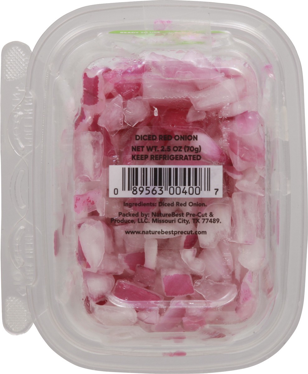 slide 11 of 12, 2.5 Oz Diced Red Onions, 1 ct