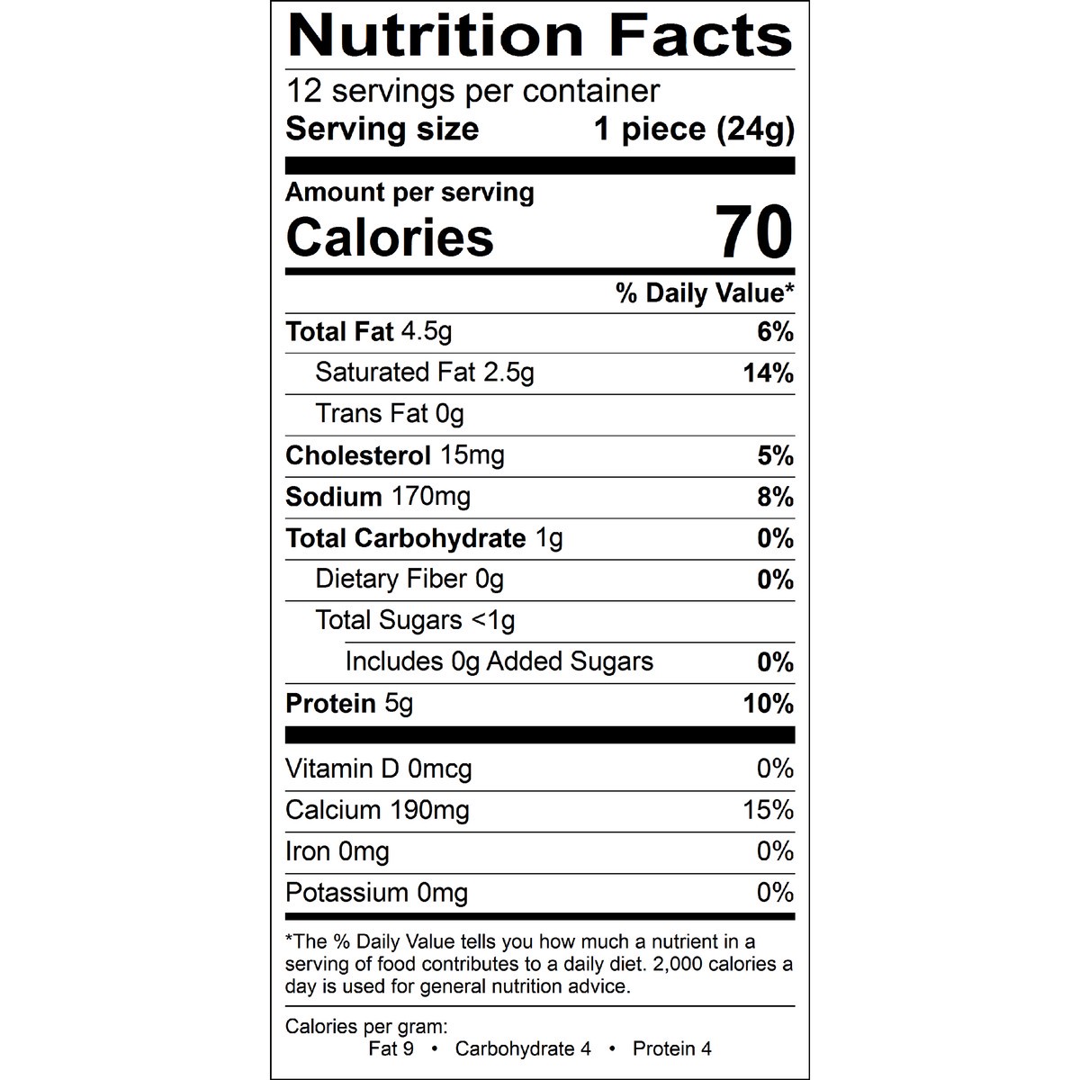 slide 4 of 5, Crystal Farms Cheese Sticks, 10 oz