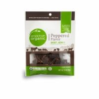 slide 1 of 1, Simple Truth Organic Peppered Beef Jerky, 3 oz