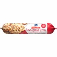 slide 1 of 1, Kroger Slice 'N Bake Chocolate Chip Cookie Dough, 30 oz