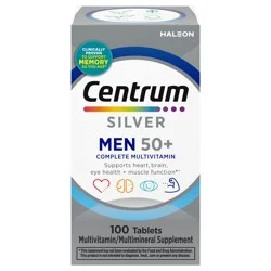 Centrum Silver Multivitamin for Men, Multivitamin/Multimineral Supplement - 100 Count