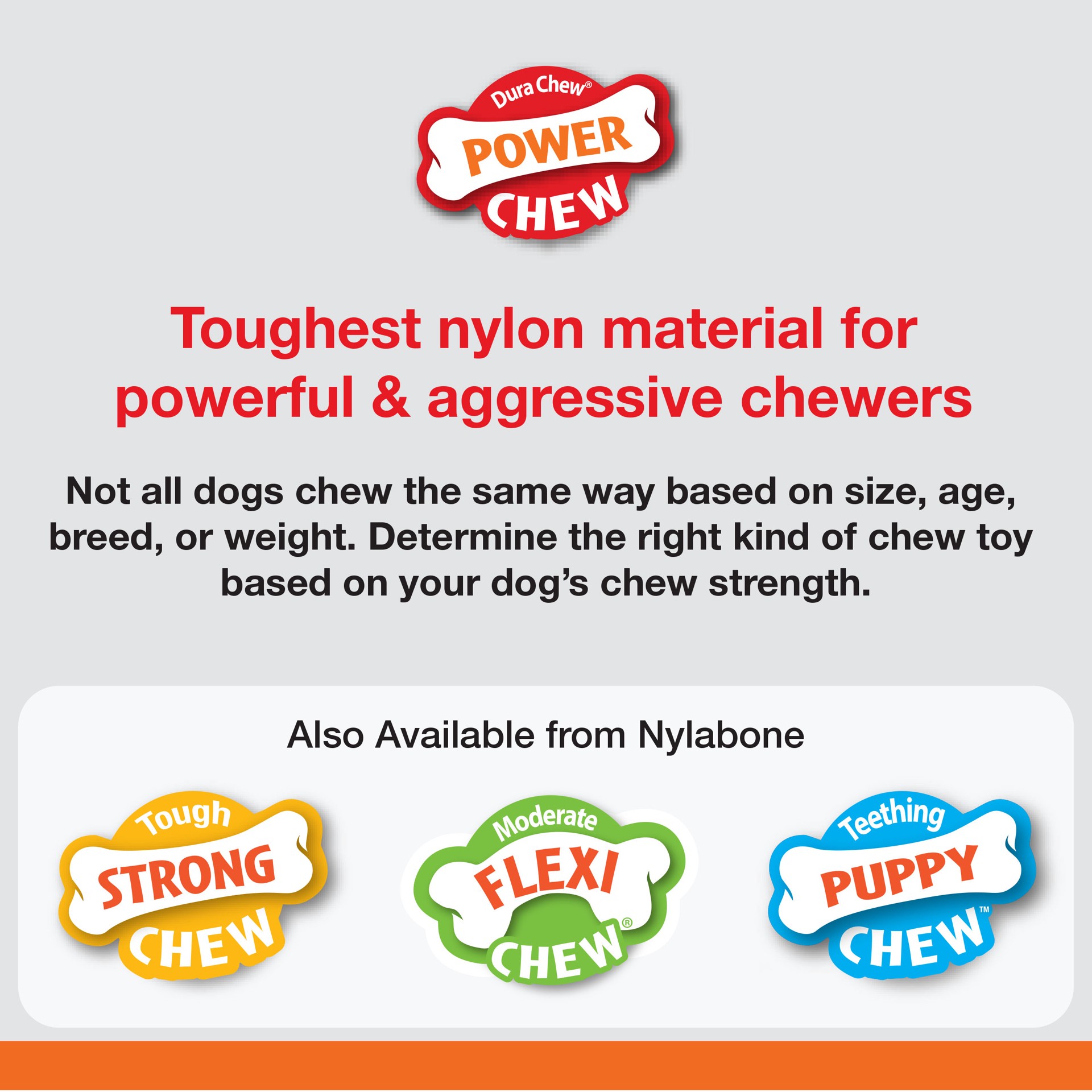 slide 6 of 9, Nylabone Power Chew Marrow Bone Alternative Dog Chew Toy Beef Large/Giant - Up to 50 lbs.(1 Count), 1 ct