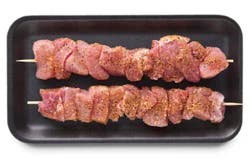 Pork Skewers California Garlic Seasoning - Lb