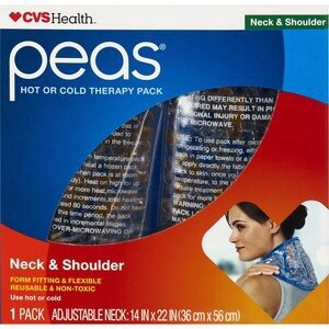 slide 1 of 1, CVS Health Peas Hot Or Cold Therapy Pack, Neck & Shoulder, 1 ct