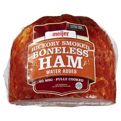 Fresh from Meijer Hickory Smoked 1/2 Ham