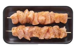 Chicken Skewers Boneless Lemon Pepper Seasoning