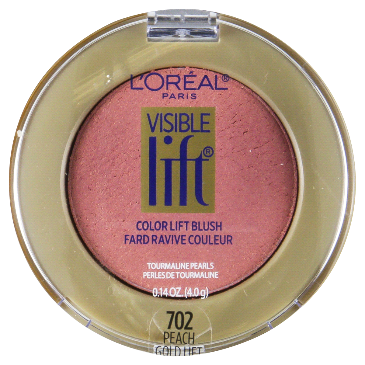 slide 2 of 3, L'Oréal Visible Lift Blush - 184 Peach Gold Lift, 0.14 oz