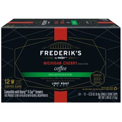 FREDERIKS BY MEIJER Frederik’S By Meijer Decaf Michigan Cherry Coffee Pods - 12 ct