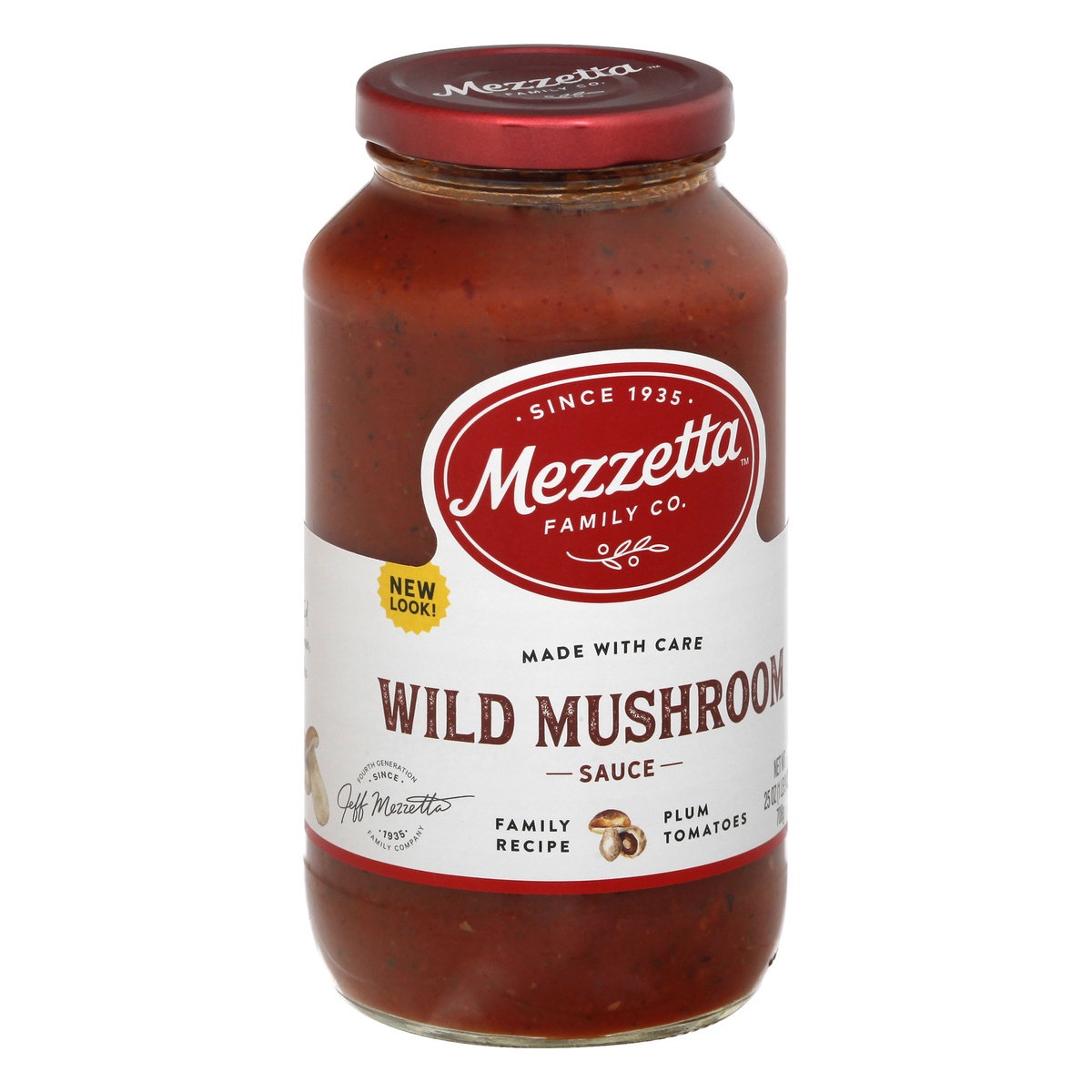 slide 2 of 9, Mezzetta Family Recipes Wild Mushroom Sauce, 25 oz, 