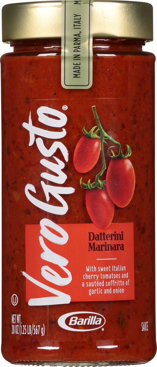 slide 6 of 9, Vero Gusto Datterini Marinara Sauce 20 oz, 20 oz
