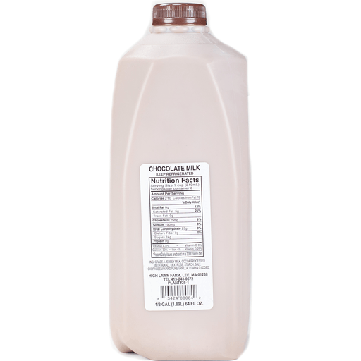 slide 2 of 2, High Lawn Farms Milk - Chocolate, 64 fl oz