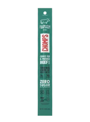 Chomps Grass-Fed and Finished Italian Style Beef Jerky Meat Snack, 1.15oz Stick