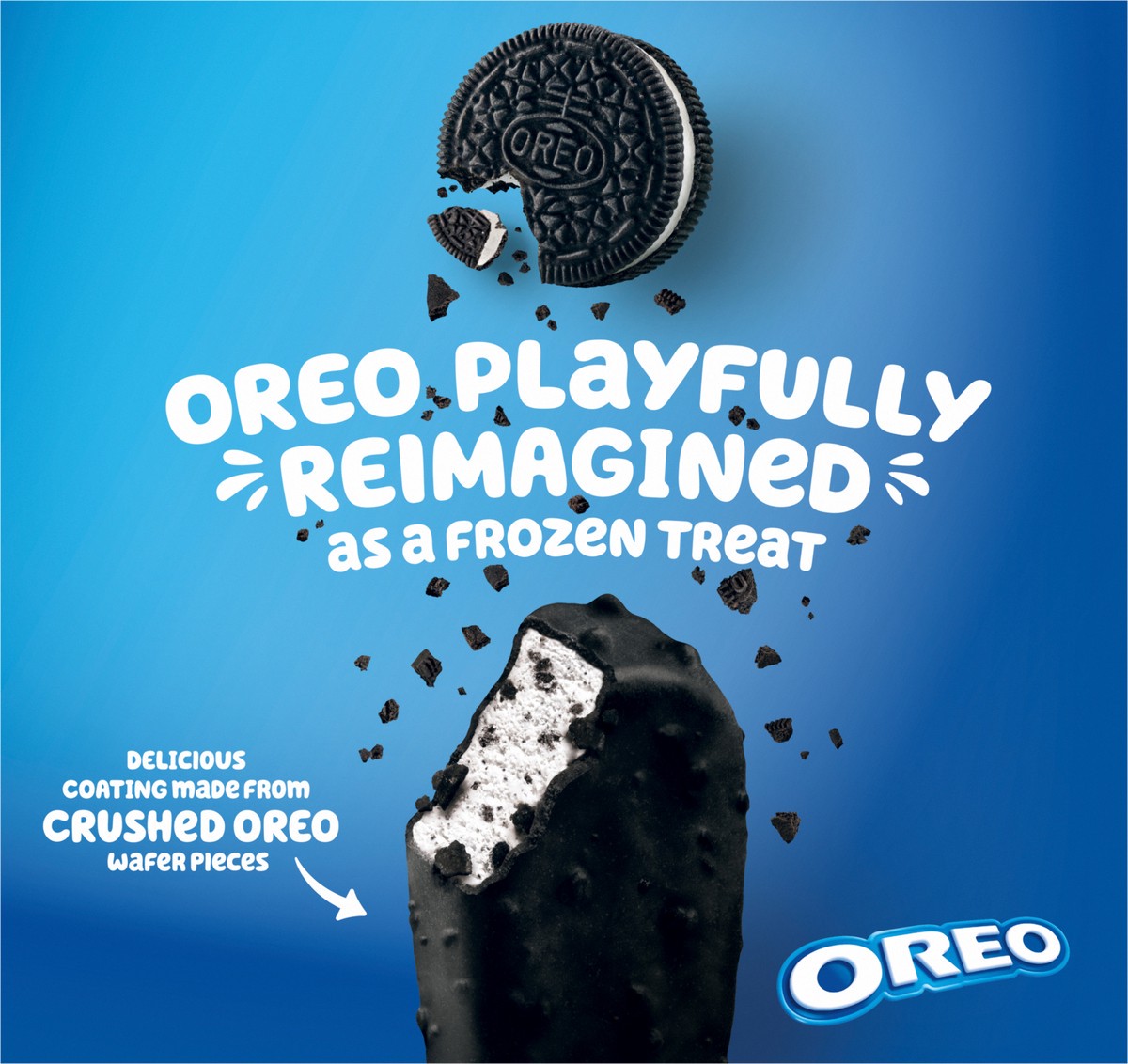 slide 5 of 9, Oreo Frozen Dairy Dessert Bars, 5 ct