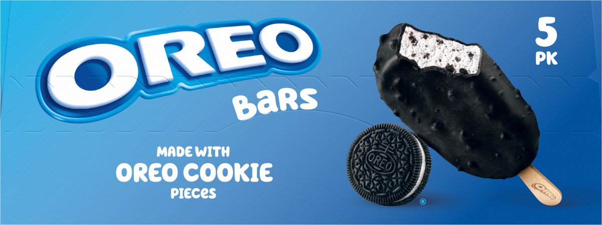 slide 9 of 9, Oreo Frozen Dairy Dessert Bars, 5 ct