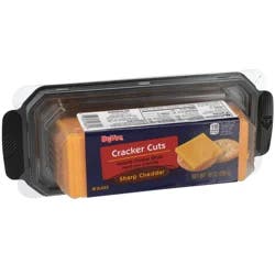 Hy-vee Sharp Cheddar Cracker Cuts Cheese Slices