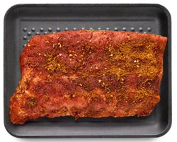 Pork Back Ribs Nashville Hot Seasoning - Lb
