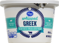 slide 1 of 1, Kroger Whipped Greek Cream Cheese, 8 oz