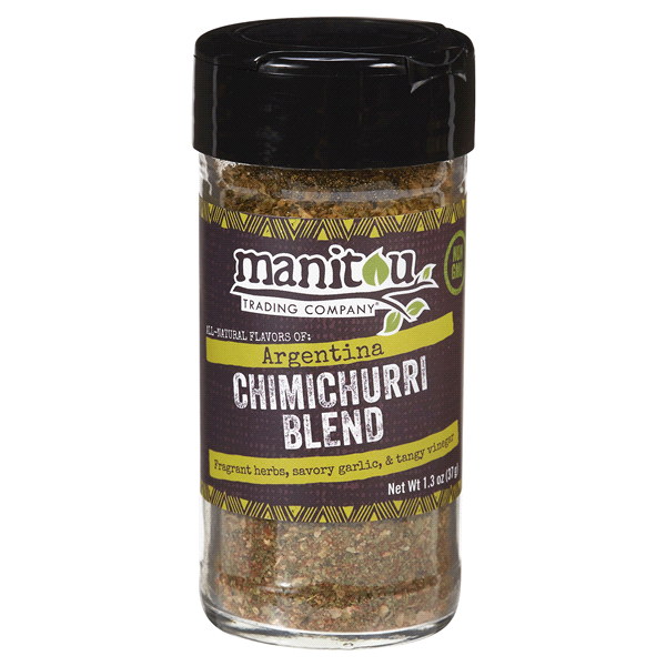 slide 1 of 1, Manitou Trading Company Chimichurri Blend, 1.3 oz