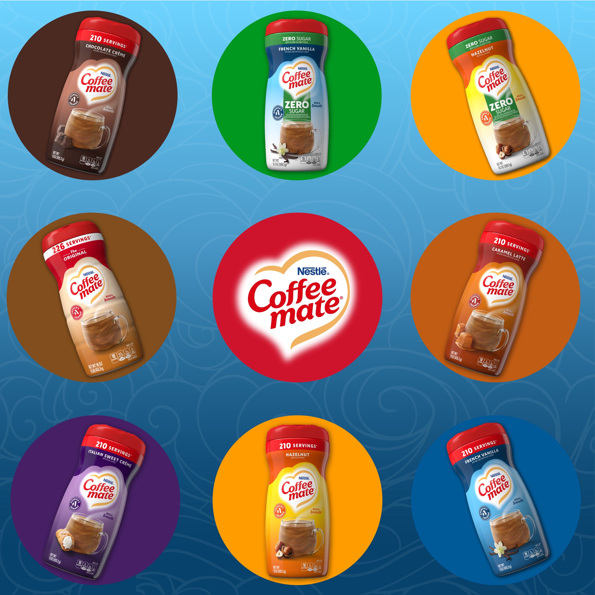 slide 4 of 7, Coffee mate Nestle Coffee mate French Vanilla Powder Coffee Creamer, 15 oz