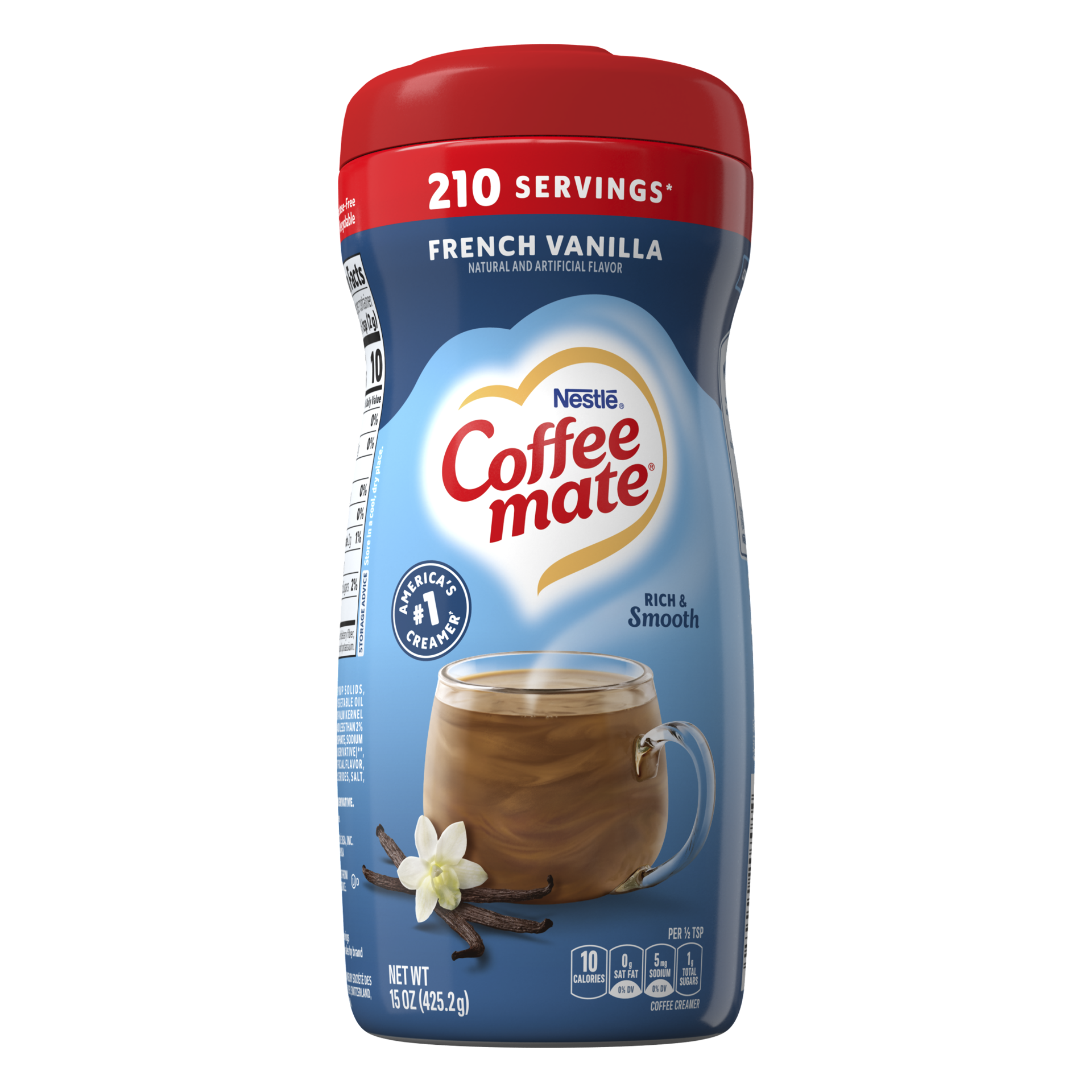 slide 5 of 7, Coffee mate Nestle Coffee mate French Vanilla Powder Coffee Creamer, 15 oz