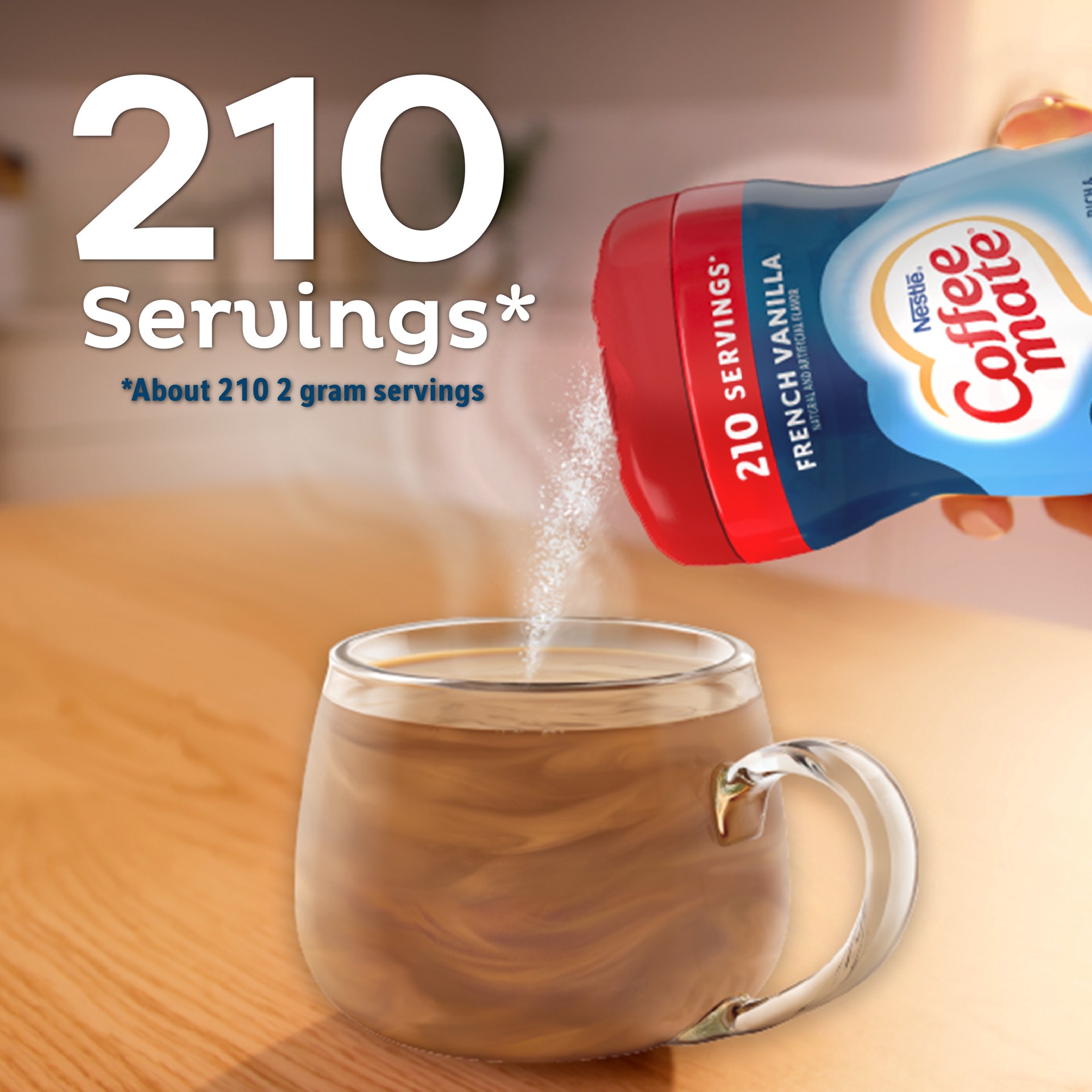 slide 6 of 7, Coffee mate Nestle Coffee mate French Vanilla Powder Coffee Creamer, 15 oz