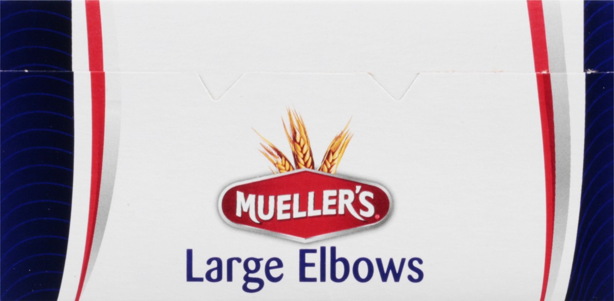 slide 9 of 9, Mueller's Large Elbows, 16 oz