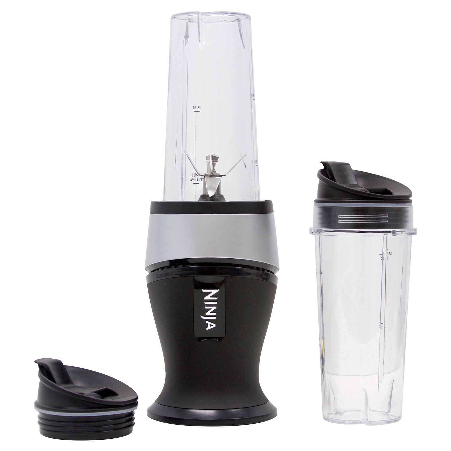slide 11 of 13, Ninja Fit Single-Serve Blender with Two 16oz Cups - QB3001SS, 16 oz