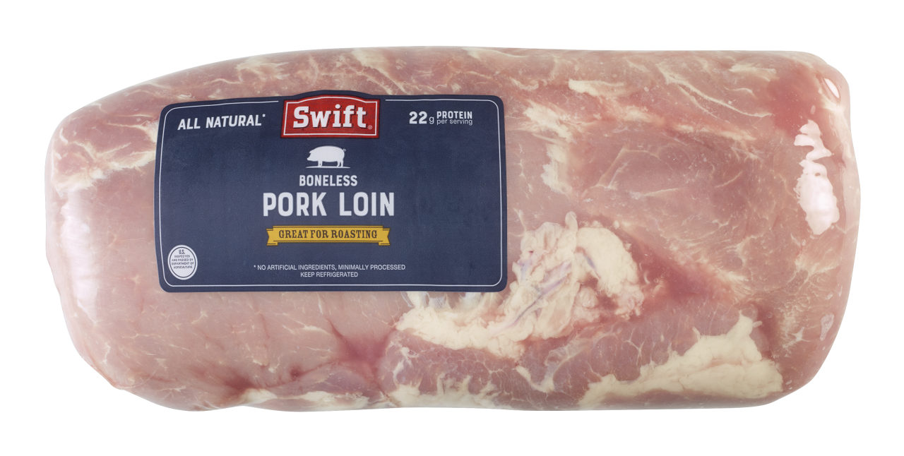 slide 1 of 1, Half Boneless Pork Loin, Per Package (Avg. 4.25 lb), per lb
