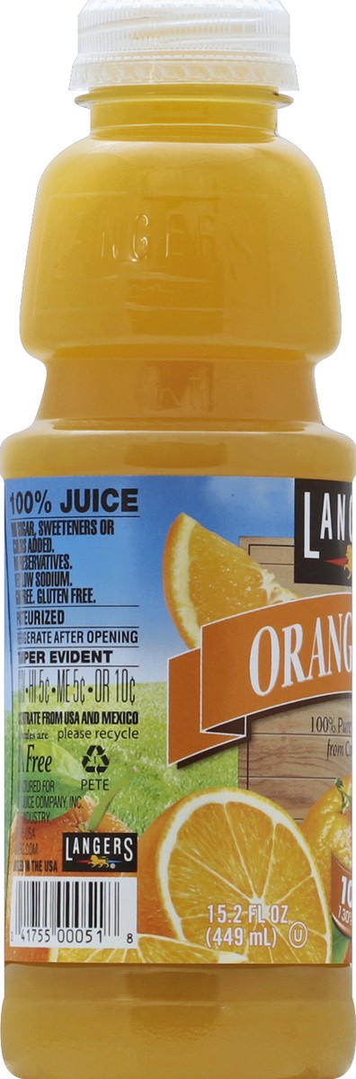 slide 3 of 5, Langers 100% Juice 15.2 oz, 16 fl oz