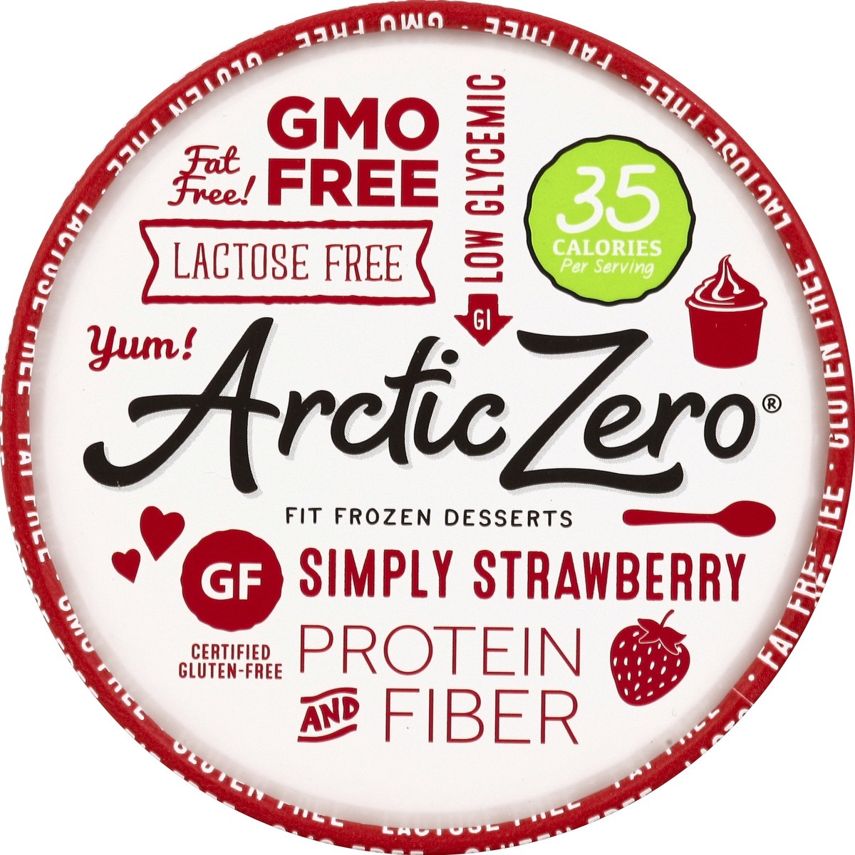 slide 2 of 3, Arctic Zero Frozen Desserts 1 pt, 1 pint