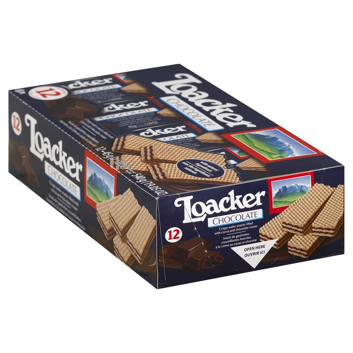 slide 2 of 4, Loacker Wafer Snack 12 ea, 12 ea